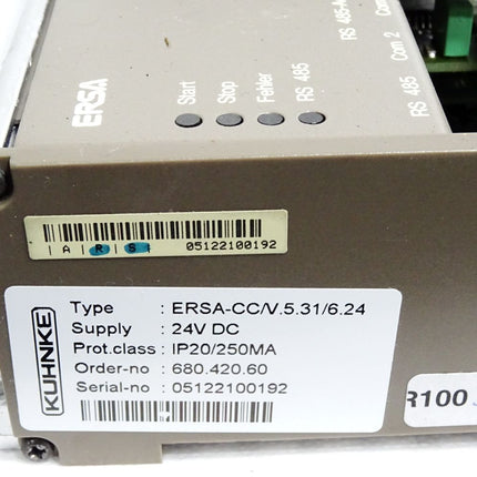 Kuhnke Ersa Löttechnik Steuerungssystem ERSA-CC/V.5.31/6.24 - Maranos.de