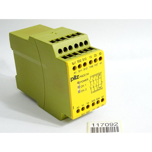 Pilz 774730 PNOZ X4 24VDC 3n/o 1n/c Sicherheitsschaltgerät