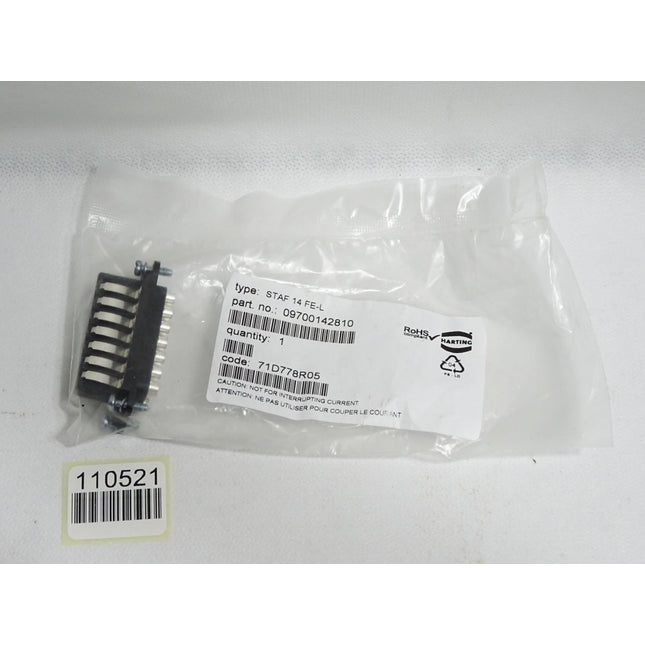 Harting Stecker 09700142810 STAF 14 FE-L / Neu OVP - Maranos.de
