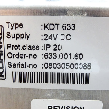 Kuhnke Ersa KDT633 Bedientafel Panel - Maranos.de