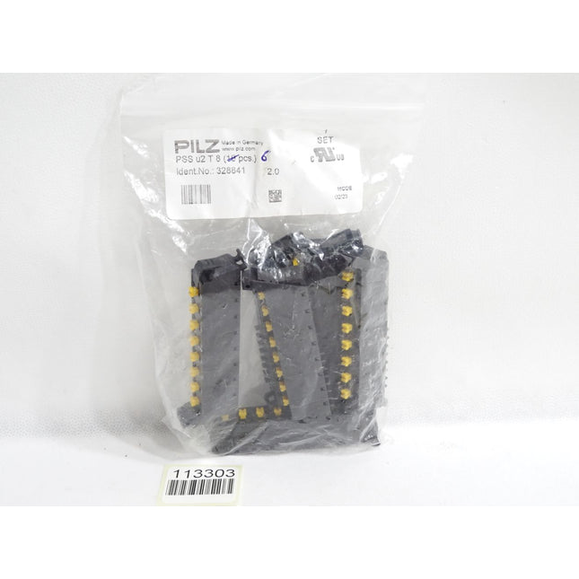 Pilz 328841 PSS u2 T 8 klemmenblock 8-polig / Inhalt:6 Stück / Neu OVP - Maranos.de
