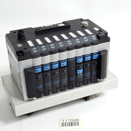 Festo Ventilinsel 187622 165811 CPV14-GE-DIO1-8 18210 CPV-14-VI + 161360+161362