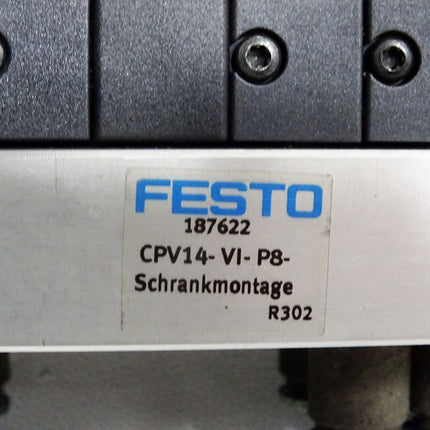 Festo Ventilinsel 187622 165811 CPV14-GE-DIO1-8 18210 CPV-14-VI + 161360+161362
