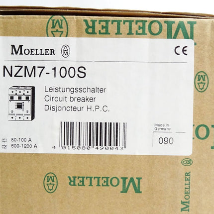Moeller Leistungsschlater NZM7-100S / Neu OVP