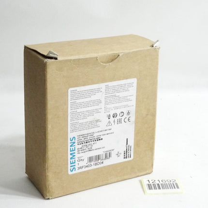 Siemens Halbleitermotorschütz 3RF3403-1BD04 / Neu OVP