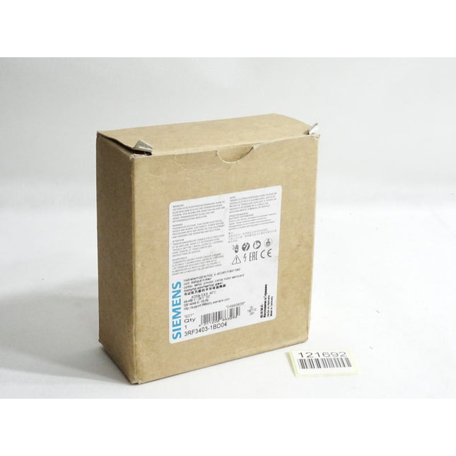 Siemens Halbleitermotorschütz 3RF3403-1BD04 / Neu OVP