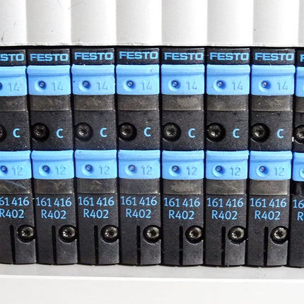 Festo Ventilinsel 165809 CPV10-GE-DIO1-8 + 18200 CPV-10-VI + 161416