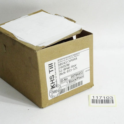 KHS Till 6014C2,5FKMVA 6014 C2,5 FKM VA 0626-033-125 M-Ventil / Neu OVP