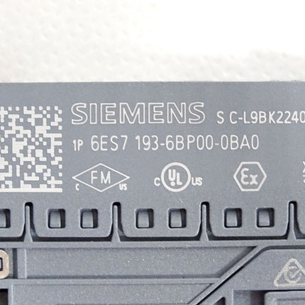 Siemens Base unit 6ES7193-6BP00-0BA0 6ES7 193-6BP00-0BA0
