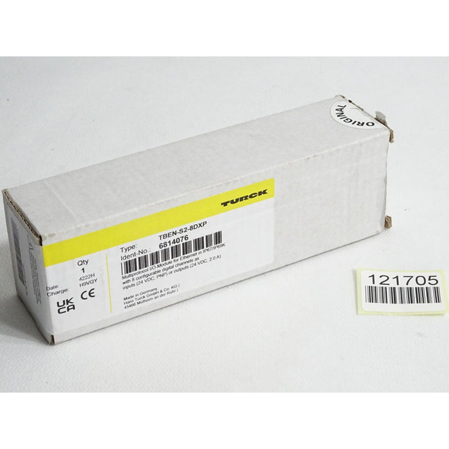 Turck I/O-Modul für Ethernet TBEN-S2-8DXP 6814076 / Neu OVP