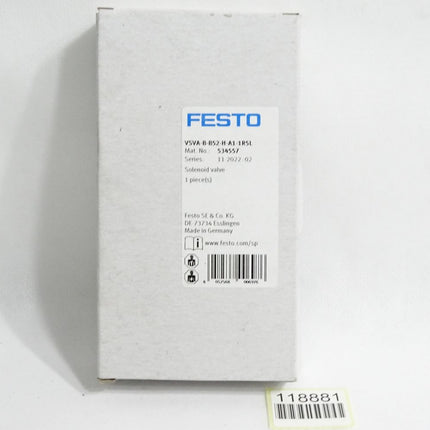 Festo Magnetventil VSVA-B-B52-H-A1-1R5L 534557 / Neu OVP - Maranos.de
