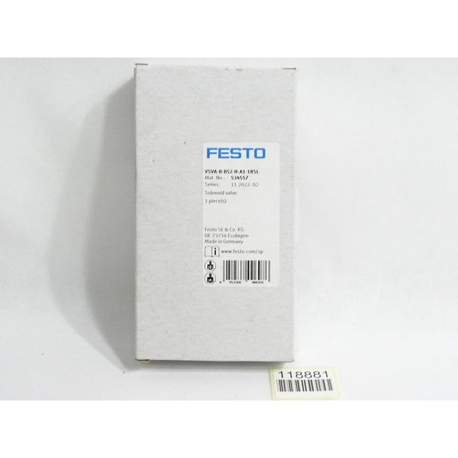 Festo Magnetventil VSVA-B-B52-H-A1-1R5L 534557 / Neu OVP - Maranos.de