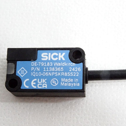 Sick Induktiver Näherungssensor IQ10-06NPSKR8SS22 1138365