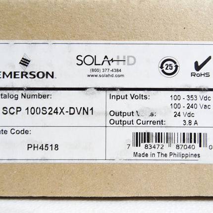Emerson Sola SCP 100S24X-DVN1 Power Supply / Neu OVP - Maranos.de
