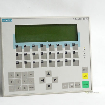 Siemens 6AV3617-1JC00-0AX1 6AV3 617-1JC00-0AX1 Operator Panel OP 17/PP