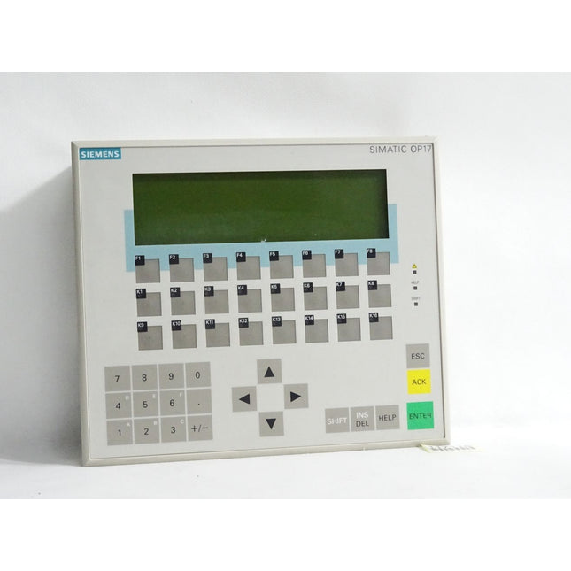 Siemens 6AV3617-1JC00-0AX1 6AV3 617-1JC00-0AX1 Operator Panel OP 17/PP