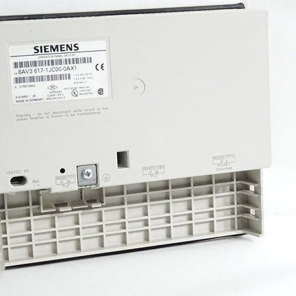 Siemens 6AV3617-1JC00-0AX1 6AV3 617-1JC00-0AX1 Operator Panel OP 17/PP