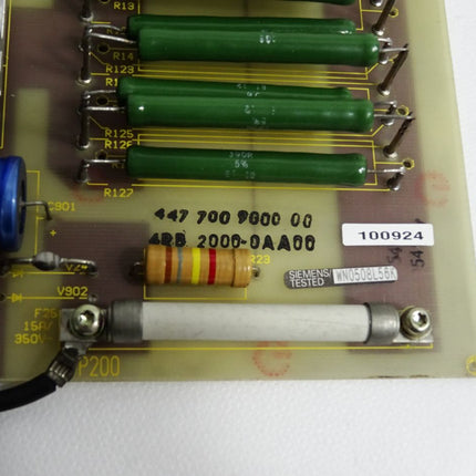 Siemens Simodrive Spannungsbegrenzung 6RB2000-0AA00 6RB20 DC-VSA FBG - Maranos.de