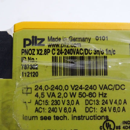 Pilz 787302 PNOZ X2.8P C 24-240VAC/DC 3n/o 1n/c / Neu OVP - Maranos.de
