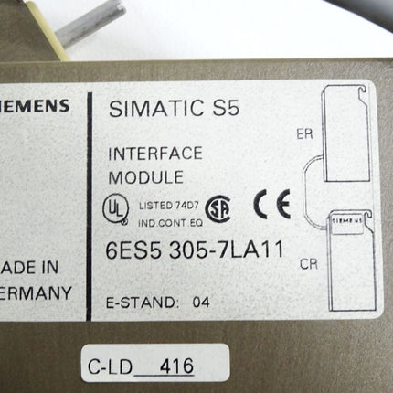 Siemens Interface Module 6ES5305-7LA11 6ES5 305-7LA11