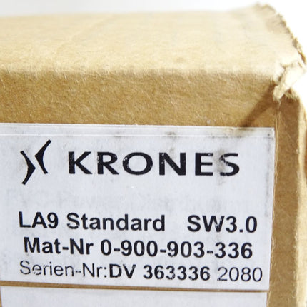 Krones 0-900-903-336 LA9 Standard SW3.0 / Neu OVP - Maranos.de