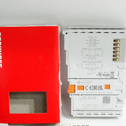 Beckhoff EL4104 Rev.1020 analoge Ausgangsklemme / Neu OVP - Maranos.de