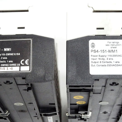 Moeller Set EM4-201-DX2 EM4-101-AA101 PS4-201-MM1 PS4-151-MM1 PS4-341-MM1 Defekt