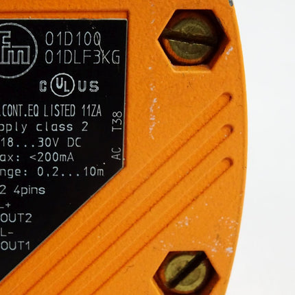 Ifm electronic O1D100 Optischer Abstandssensor O1DLF3KG/IO-LINK