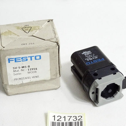 Festo Fronttafel-Ventil 11914 SV-5-M5-B / Neu OVP