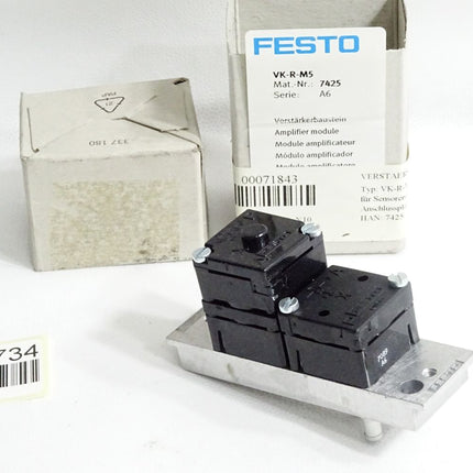 Festo Verstärkerbaustein 7425 VK-R-M5 / Neu OVP