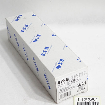 Eaton 40DILE XTMCXFA40 / Inhalt : 5 Hilffschalterbaustein / Neu OVP - Maranos.de