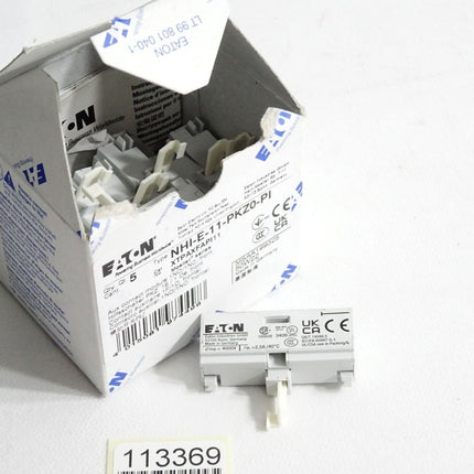 Eaton NHI-E-11-PKZ0-PI XTPAXFAPI11 Hilfsschalter / Inhalt:7 Stück / Neu OVP - Maranos.de