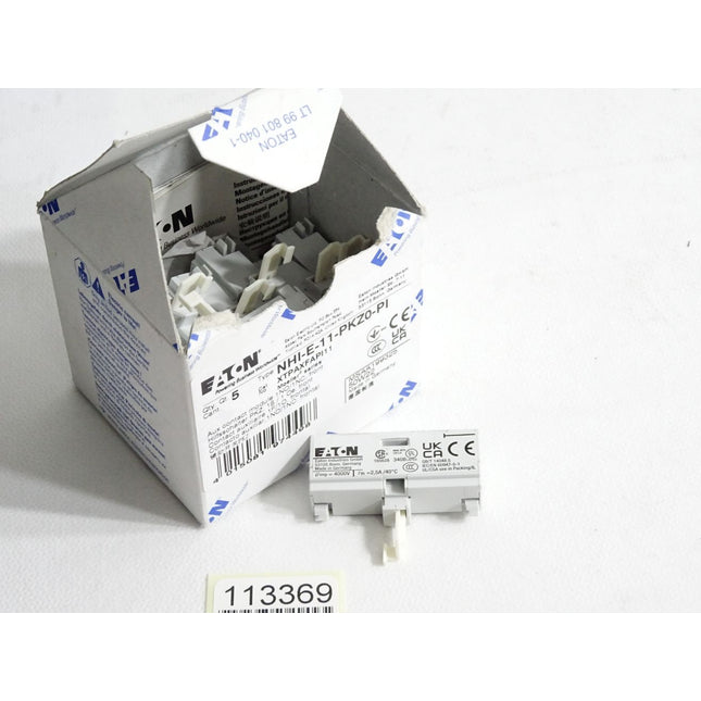 Eaton NHI-E-11-PKZ0-PI XTPAXFAPI11 Hilfsschalter / Inhalt:7 Stück / Neu OVP - Maranos.de