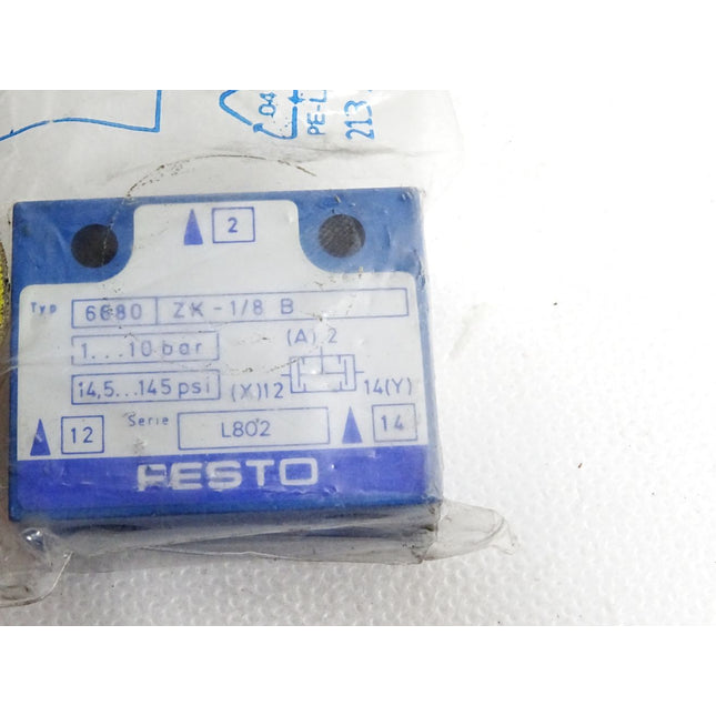 Festo UND-Glied 6680 ZK-1/8 B / Neu OVP