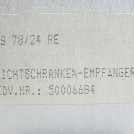 Leuze electronic 50006684 LS78/24 RE Lichtschranken-Empfänger /Neu OVP - Maranos.de