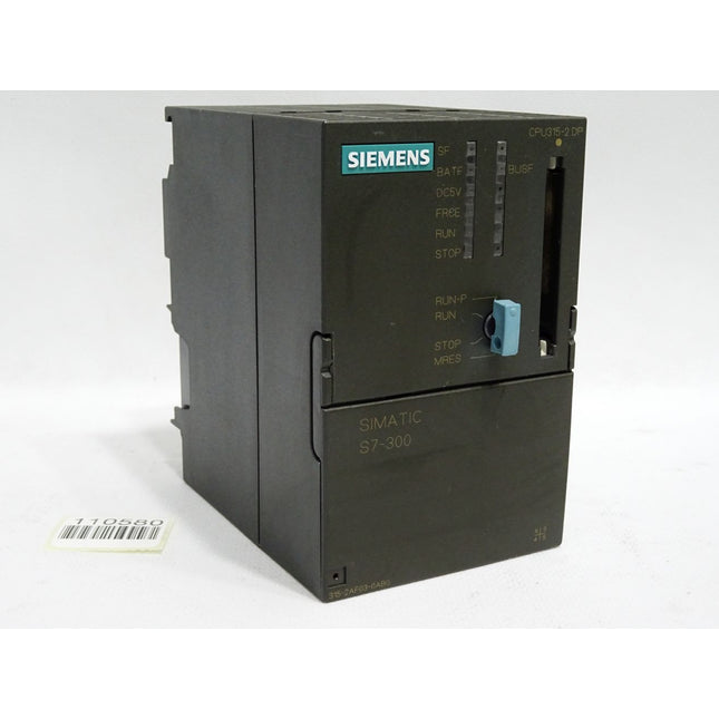 Siemens S7-300 CPU 315-2 DP  6ES7315-2AF03-0AB0 6ES7 315-2AF03-0AB0 - Maranos.de