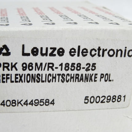 Leuze electronic PRK96M/R-1858-25 Reflexionslichtschranke 50029881 / Neu OVP - Maranos.de