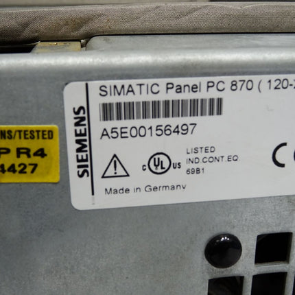 Siemens Panel PC PC870 6AV7764-0AA00-0AT0 A5E00156497 - Maranos.de