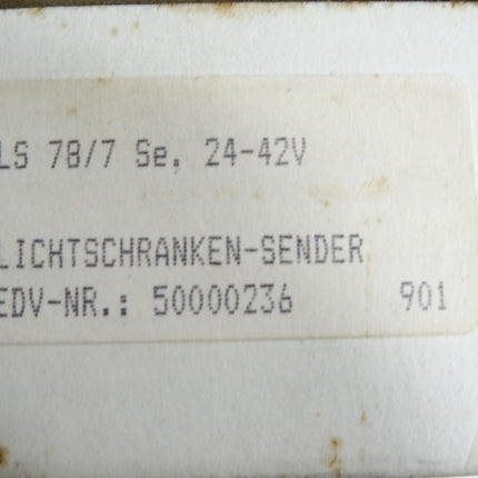Leuze electronic 50000236 LS78/7 SE 24-42V Lichtschranke Sender / Neu OVP - Maranos.de