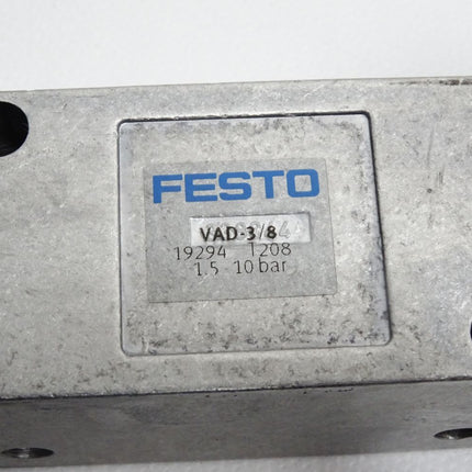 Festo Vakuumsaugdüse VAD-3/8 19294 / Unbenutzt mit Lagerspuren