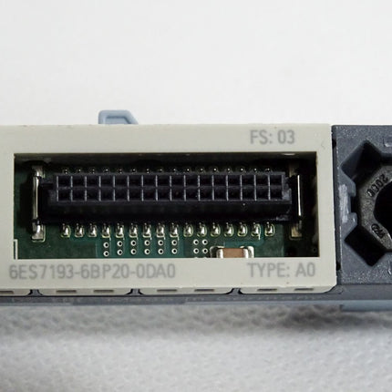 Siemens ET200SP Base Unit 6ES7193-6BP20-0DA0 6ES7 193-6BP20-0DA0
