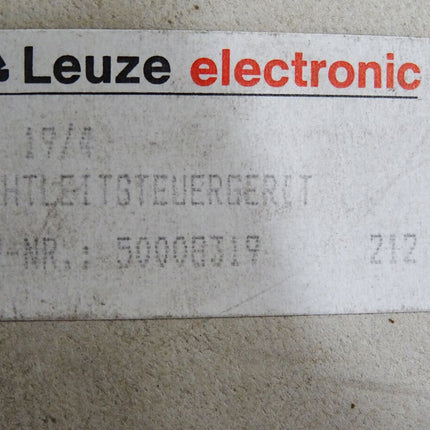 Leuze electronic LVS19/4 Lichtleitsteuergerät 50008319 / Neu OVP - Maranos.de