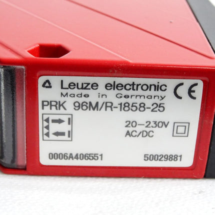 Leuze electronic PRK96M/R-1858-25 Reflexionslichtschranke 50029881 / Neu - Maranos.de