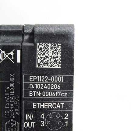 Beckhoff EP1122-0001 EtherCAT Box 2-Port-Abzweig / Neu OVP - Maranos.de