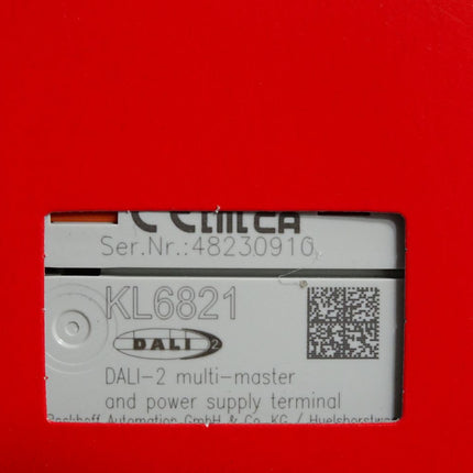 Beckhoff KL6821 DALI-2 multi-master / Neu OVP versiegelt - Maranos.de