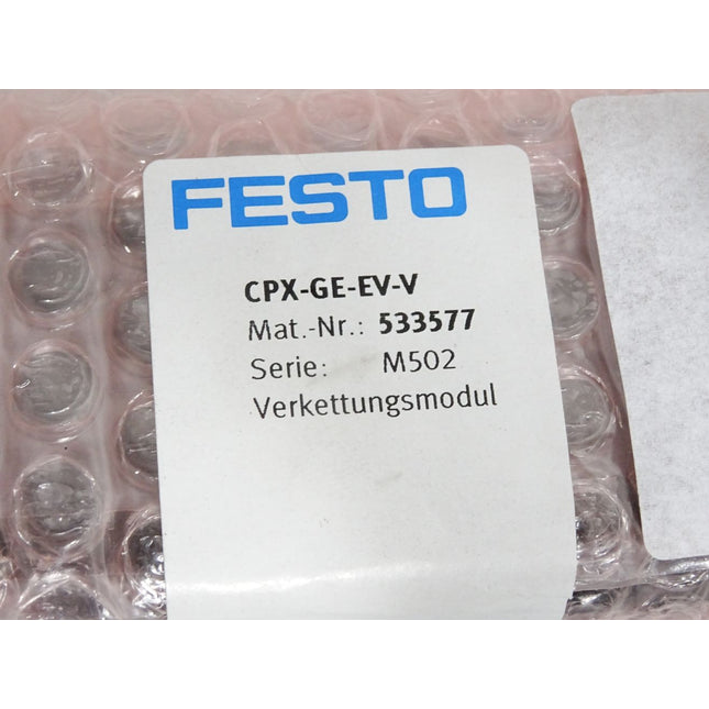 Festo 533577 Verkettungsblock CPX-GE-EV-V / Neu OVP
