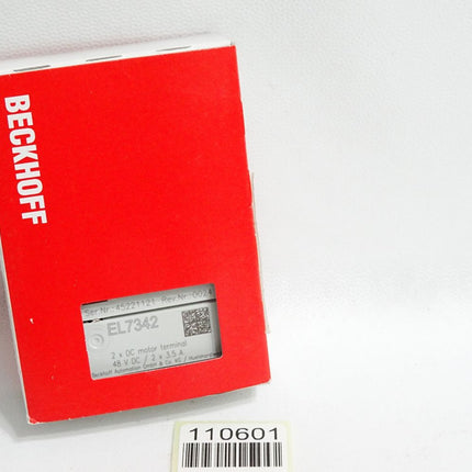 Beckhoff EL7342 Rev.0024 EtherCAT  2-Kanal-Motion-Interface / Neu OVP versiegelt - Maranos.de