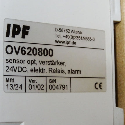 IPF electronic OV620800 Hochleistungslichtschranke Verstärker / Neu - Maranos.de