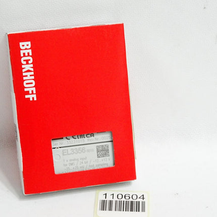 Beckhoff EL3356 0010 analoge Eingangsklemme / Neu OVP versiegelt - Maranos.de