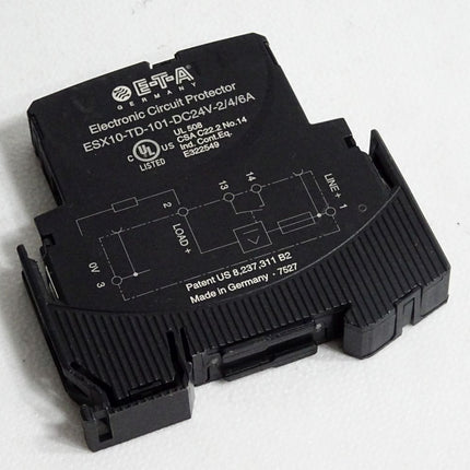 E-T-A Electronic Circuit Protector ESX10-TD-101-DC24V-2/4/6A